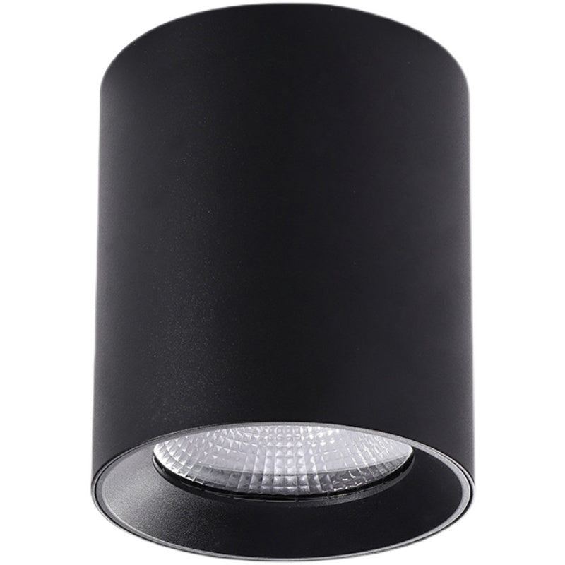 Cylinder Metal Ceiling Light Fixture Modern Style LED Ceiling Flush Mount