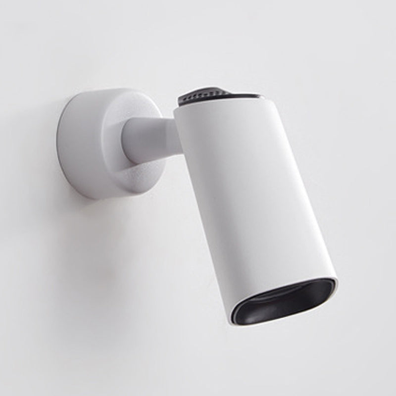 Modern Style Cylinder Wall Sconces Metal 1 Light Wall Mounted Reading Lights