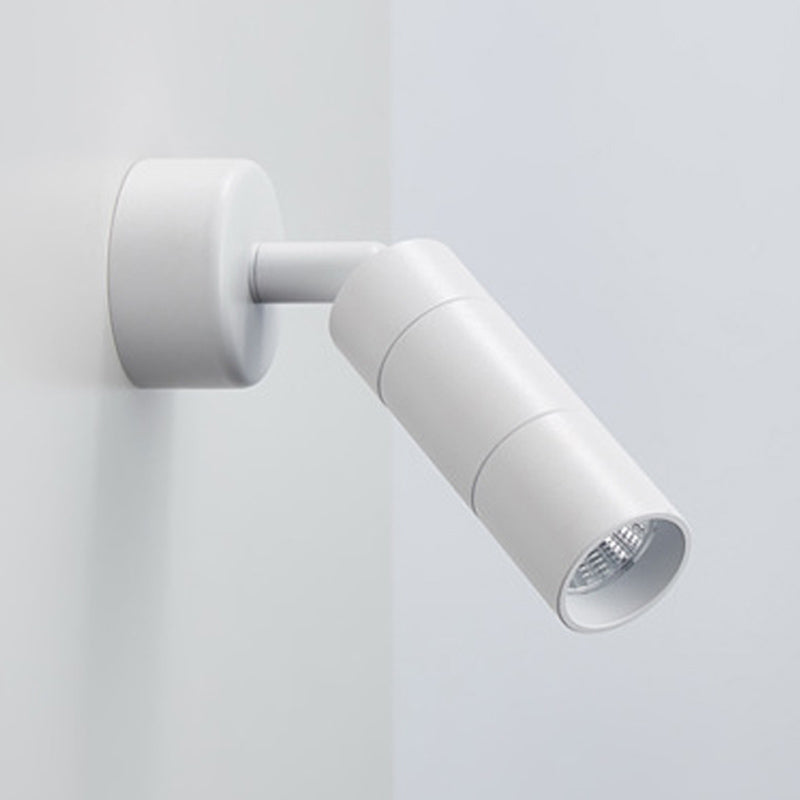 Modern Style Cylinder Wall Sconces Metal 1 Light Wall Mounted Reading Lights