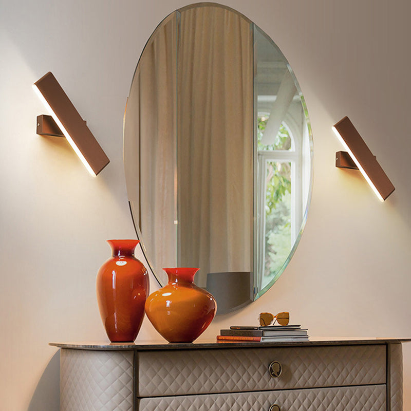 Rotatable LED Wall Mount Light Modern Style Wall Light with Acrylic Shade for Living Room