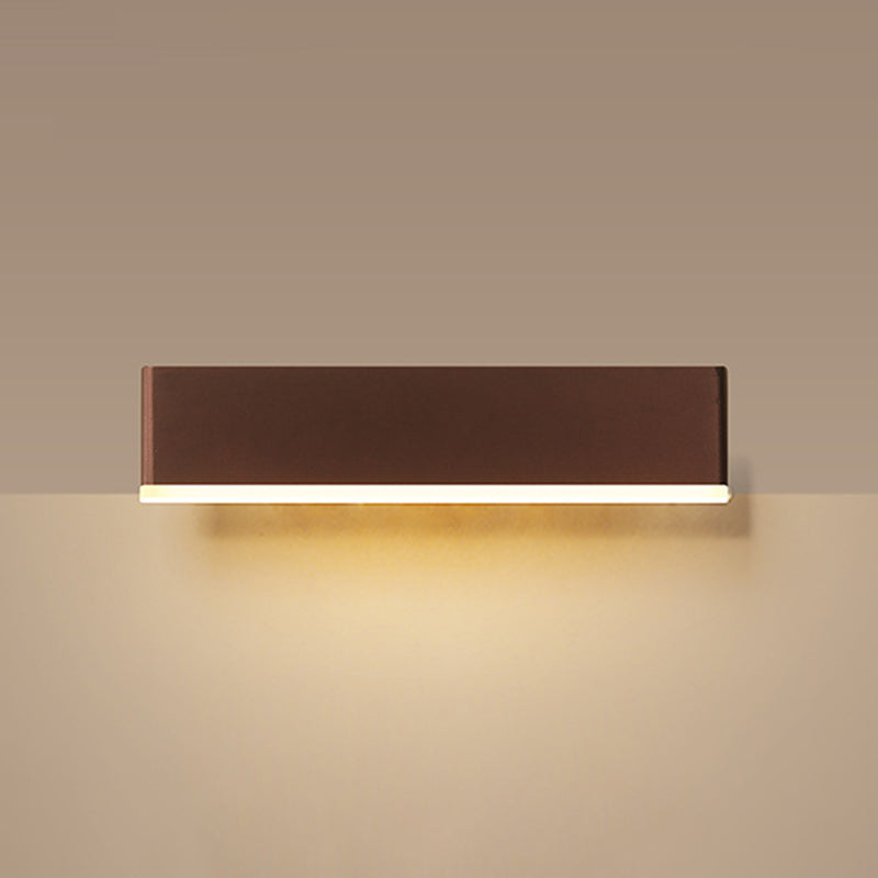 Rotatable LED Wall Mount Light Modern Style Wall Light with Acrylic Shade for Living Room