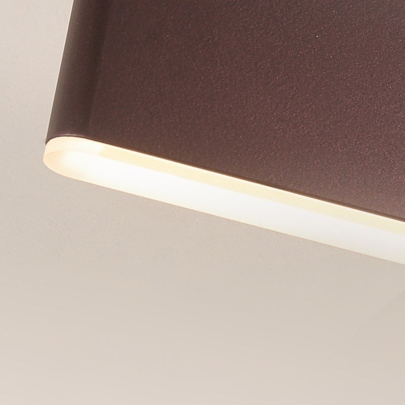 Rotatable LED Wall Mount Light Modern Style Wall Light with Acrylic Shade for Living Room