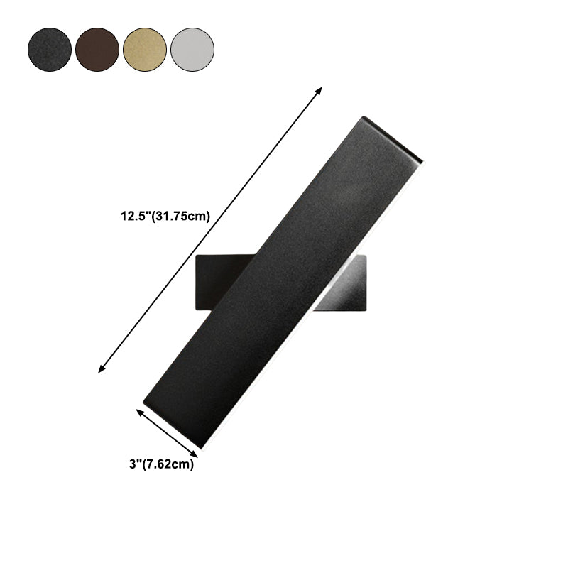 Rotatable LED Wall Mount Light Modern Style Wall Light with Acrylic Shade for Living Room