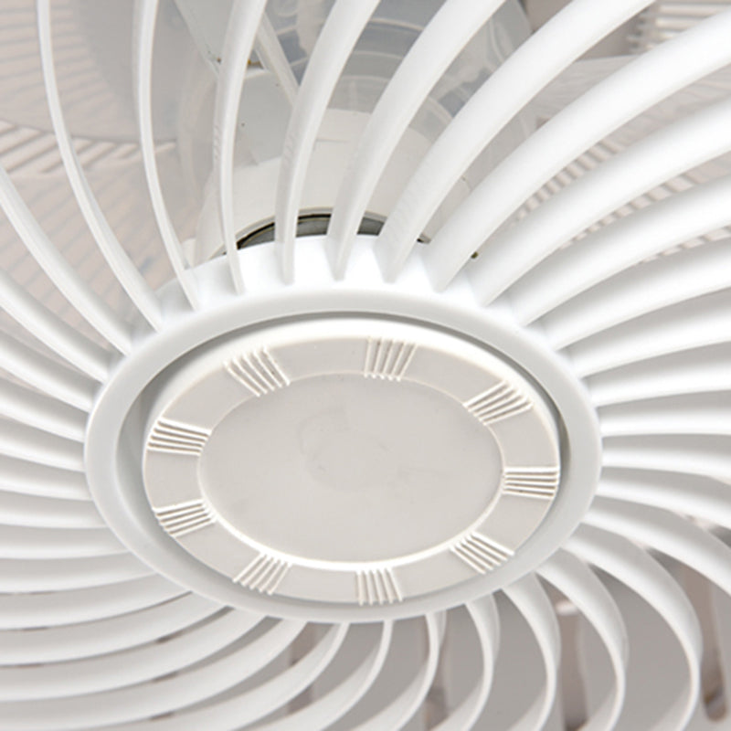 1 Light Ceiling Fan Light Modern Style Metal Ceiling Fan Light for Living Room