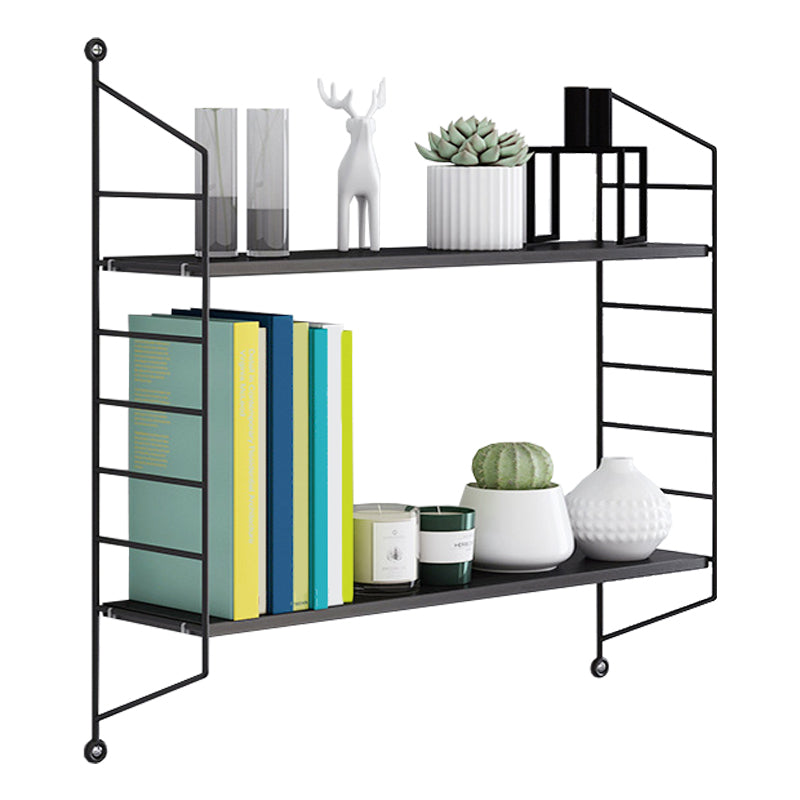 7.87"W Bookcase Contemporary Style Wall Mounted Bookshelf for Home Office
