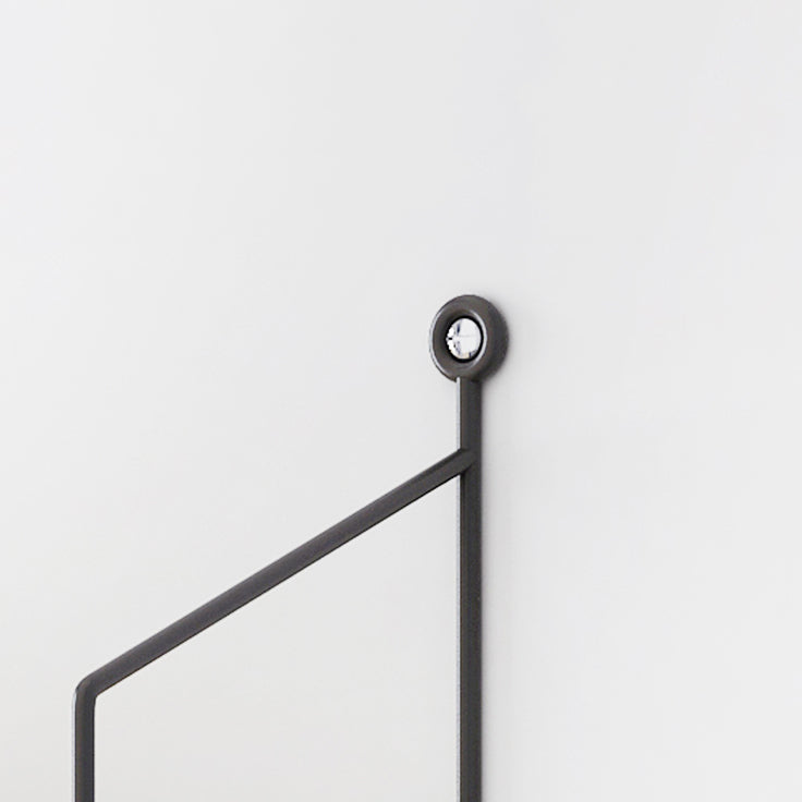 7.87"W Bookcase Contemporary Style Wall Mounted Bookshelf for Home Office