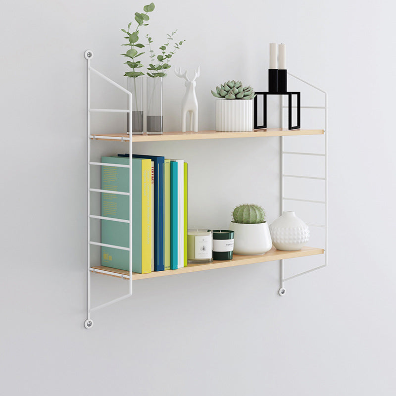 7.87"W Bookcase Contemporary Style Wall Mounted Bookshelf for Home Office