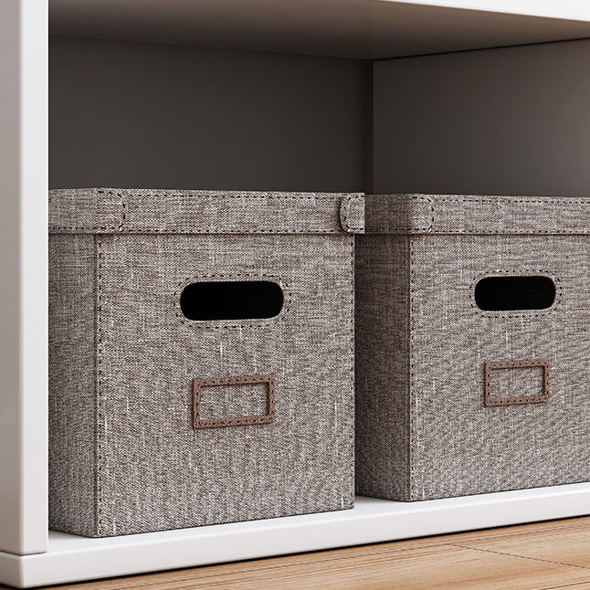 Open Back Modern Style Bookshelf 18"L Engineer Wood Bookshelf for Home Office