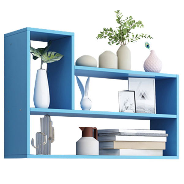 Wall Mounted Bookshelf Scandinavian Style Bookcase for Home Study Room