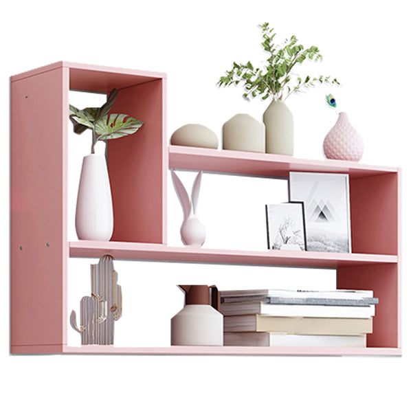 Wall Mounted Bookshelf Scandinavian Style Bookcase for Home Study Room
