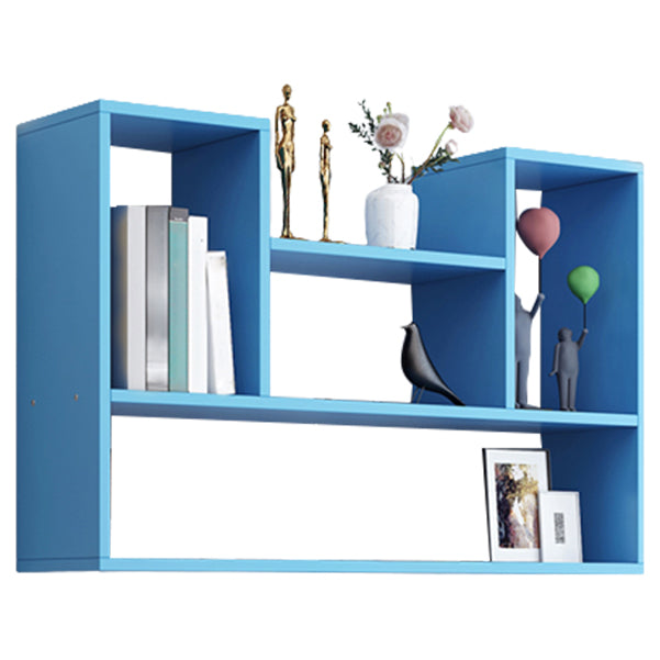 Wall Mounted Bookshelf Scandinavian Style Bookcase for Home Study Room