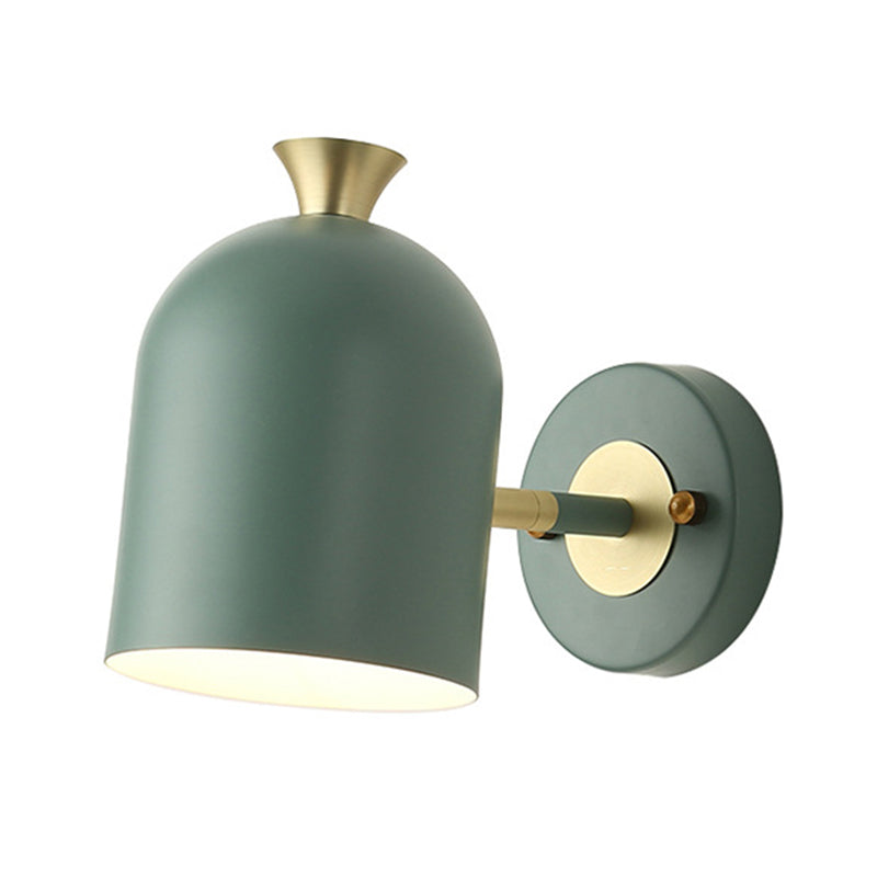 Minimalist Wall Sconce Lighting Household Colorful Metal Shade Wall Lighting Fixtures