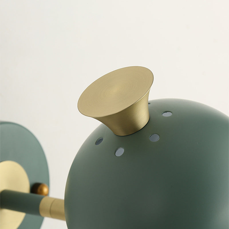 Minimalist Wall Sconce Lighting Household Colorful Metal Shade Wall Lighting Fixtures