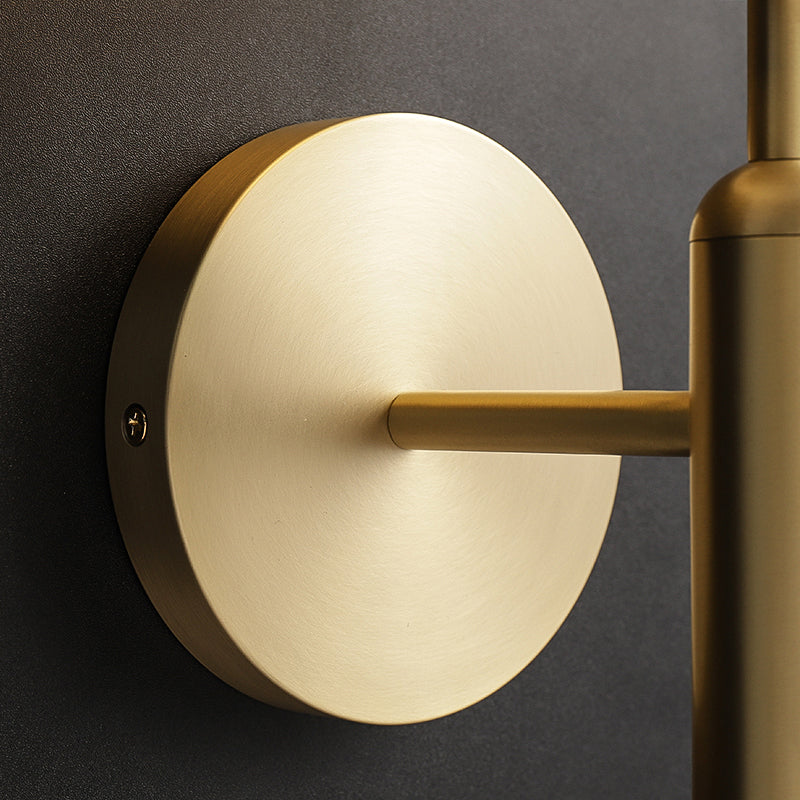 Modern Style Spherical Shape Wall Sconce Glass 1 Light Sconces for Bedside