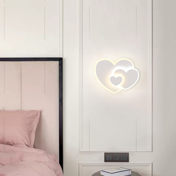Contemporary Style Geometric Wall Lamps Metal Multi Lights Wall Mounted Lights