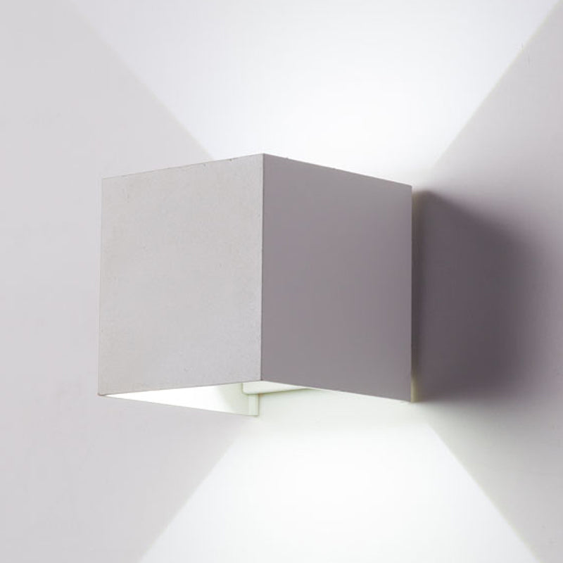 Contemporary Style Geometric Wall Lamps Metal 2 Lights Wall Lighting