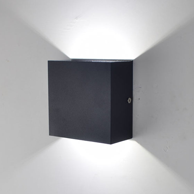 Contemporary Style Geometric Wall Lamps Metal 2 Lights Wall Lighting