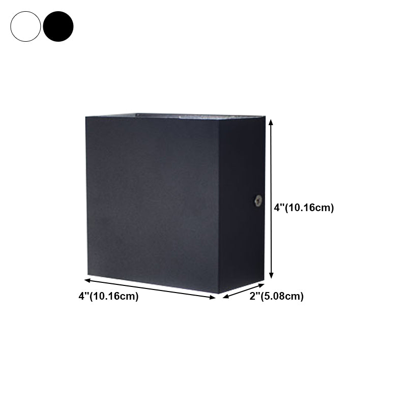 Contemporary Style Geometric Wall Lamps Metal 2 Lights Wall Lighting