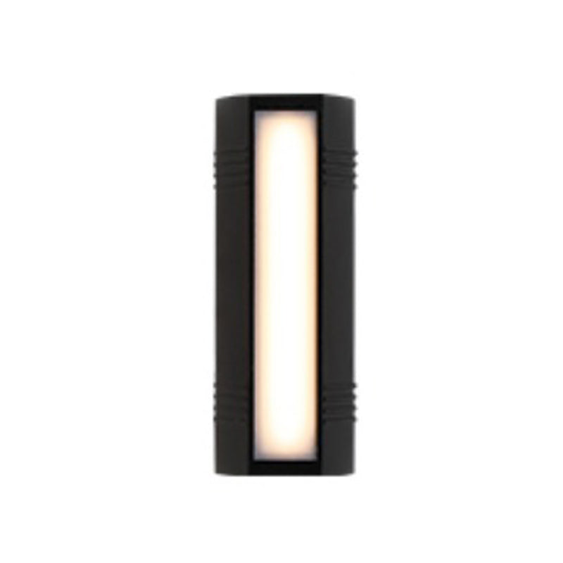 Metal Rectangle Shape Wall Lights Modern Style 2 Light Wall Mount Fixture for Living Room