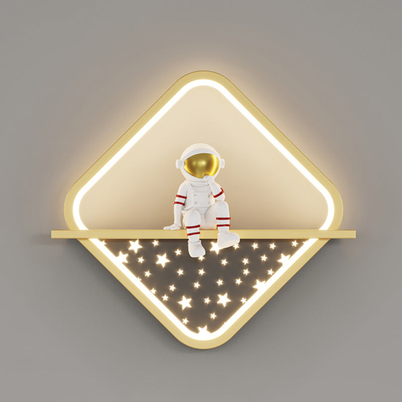 Simple LED Wall Mount Light Modern Style Wall Light with Acrylic Shade for Bedroom