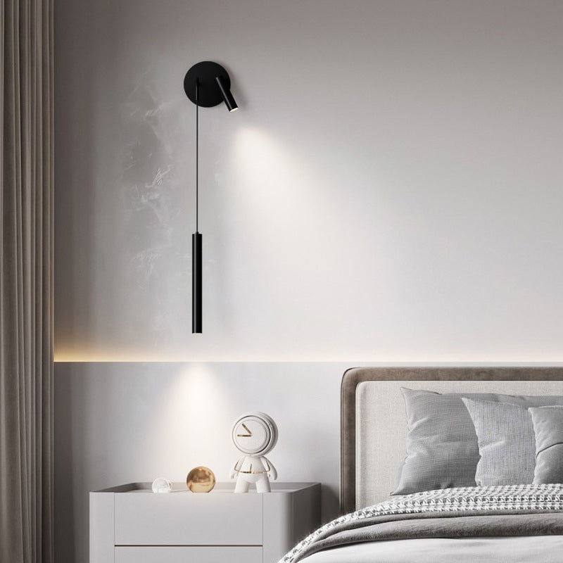 Modernist Wall Light Fixture Metal Reading Sconce Light for Bedroom