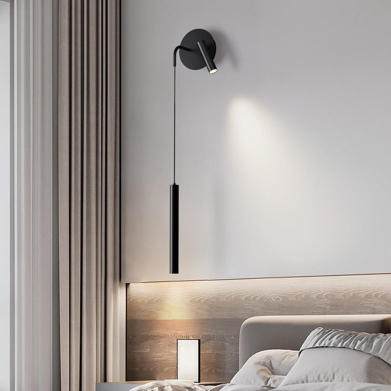 Modernist Wall Light Fixture Metal Reading Sconce Light for Bedroom