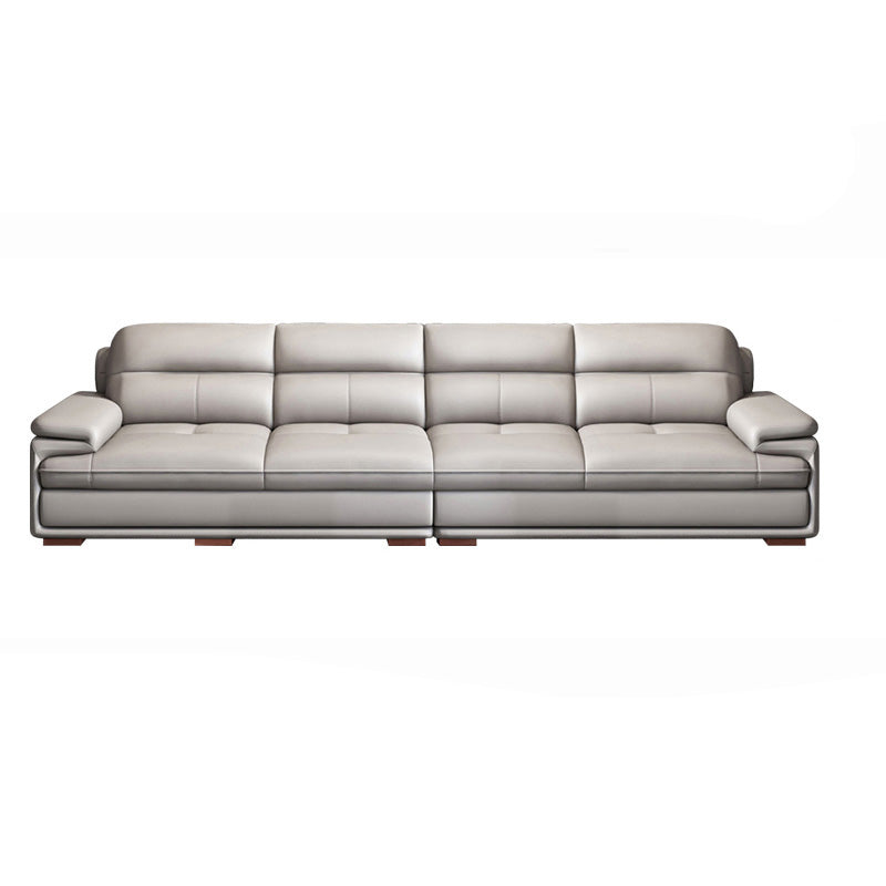 Pillow Top Arm Light-Grey Sofa/Sectionals with Wear-Resistant for Living Room