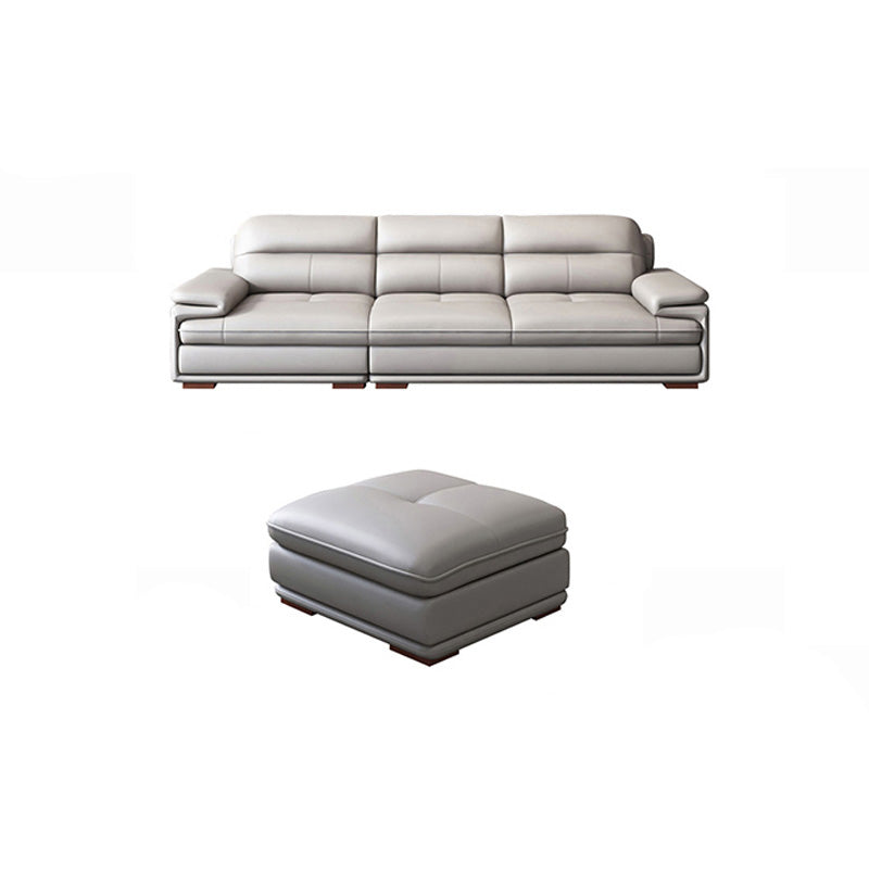 Pillow Top Arm Light-Grey Sofa/Sectionals with Wear-Resistant for Living Room