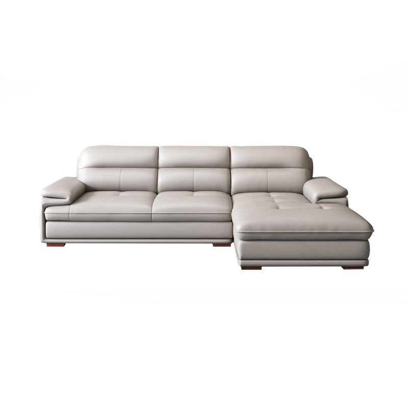 Pillow Top Arm Light-Grey Sofa/Sectionals with Wear-Resistant for Living Room