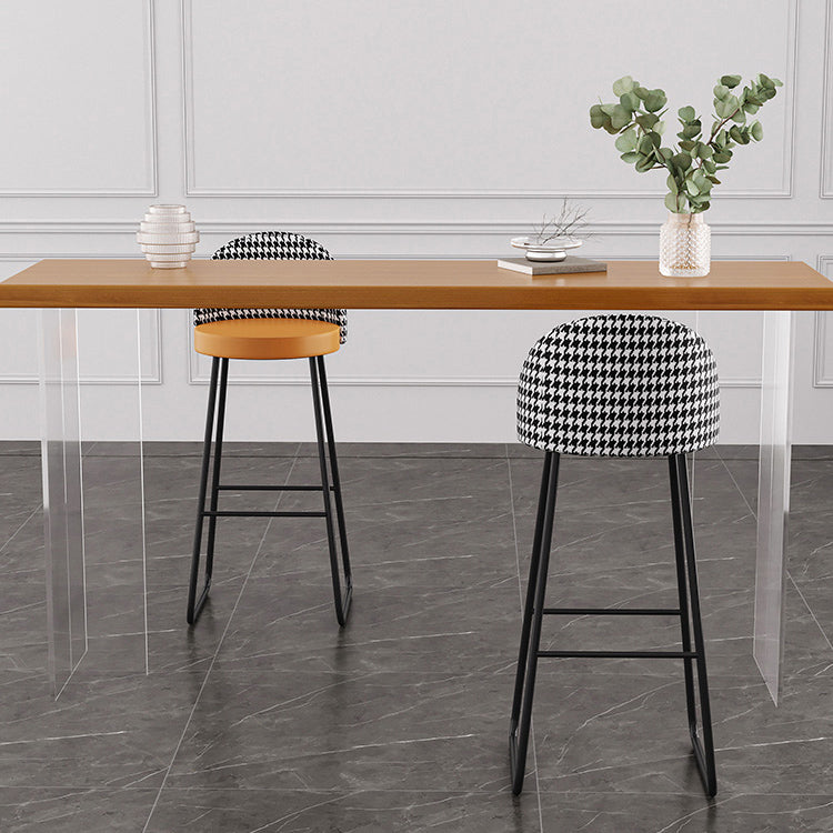 1/2/3/5/7 Piece Pub Dining Set Modern Natural Wood Pub Dining Set