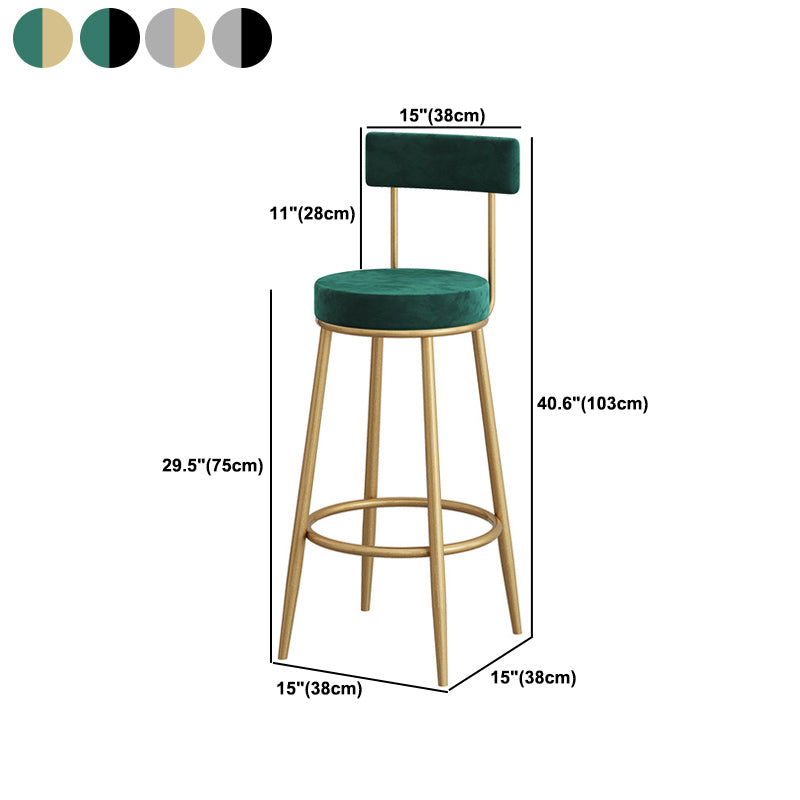 1/3 Pieces Glam Iron Bar Table Set White Stone Top Bistro Set with Shelf