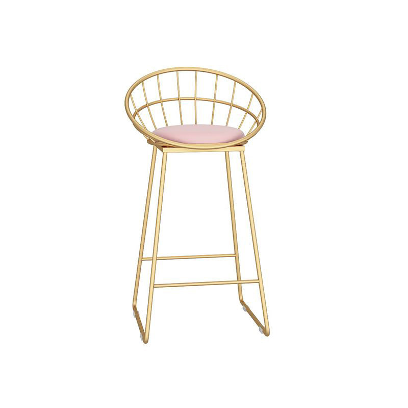 1/3 Pieces Glam Gold Iron Bar Table Set White Stone Top Bistro Set with Shelf