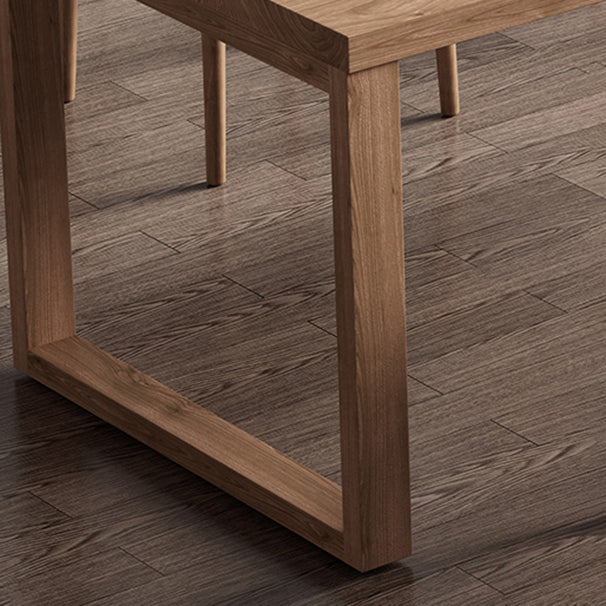 Modern Dining Set 1/4/5/7 Pieces Rectangle Pine Wood Dining Table for Dining Room