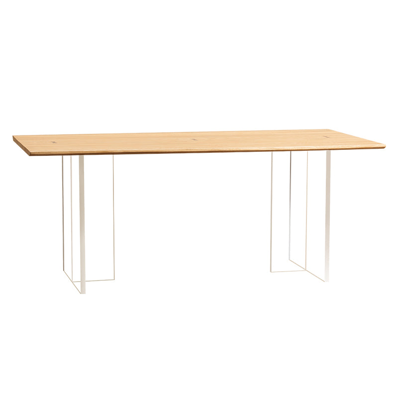 Modern 1/2/5 Pieces Dining Set Rectangle Pine Wood Dining Table for Dining Room
