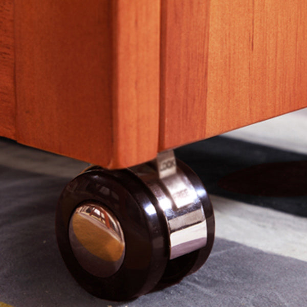 Mid-Century Dining Site Table Rubberwood Solid Wood Folding Dining Table (only Table)