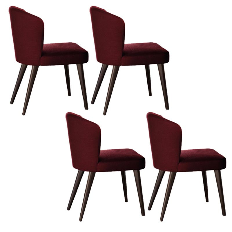 Contemporary Steel Dining Arm Chair Wingback Side Furniture Single in Matte Finish