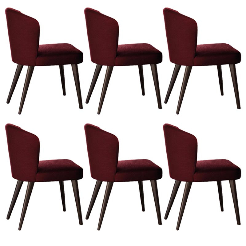 Contemporary Steel Dining Arm Chair Wingback Side Furniture Single in Matte Finish