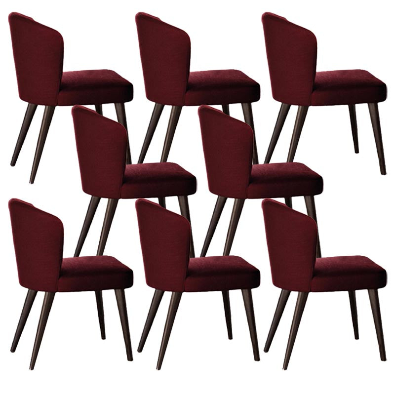 Contemporary Steel Dining Arm Chair Wingback Side Furniture Single in Matte Finish