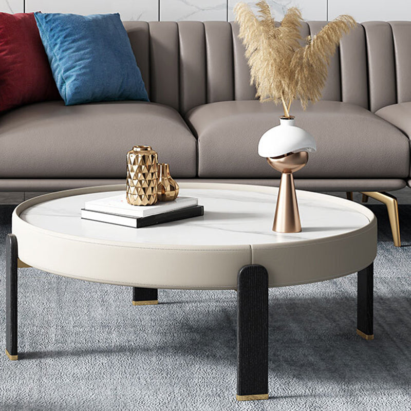 Slate Modern Coffee Table 1 Single Cocktail Table for Living Room