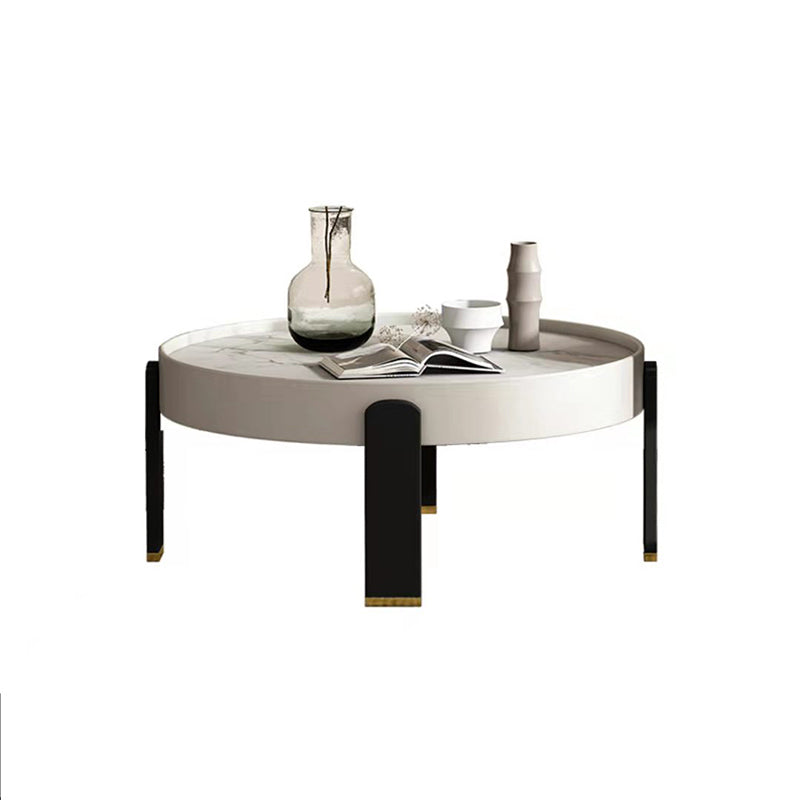 Slate Modern Coffee Table 1 Single Cocktail Table for Living Room