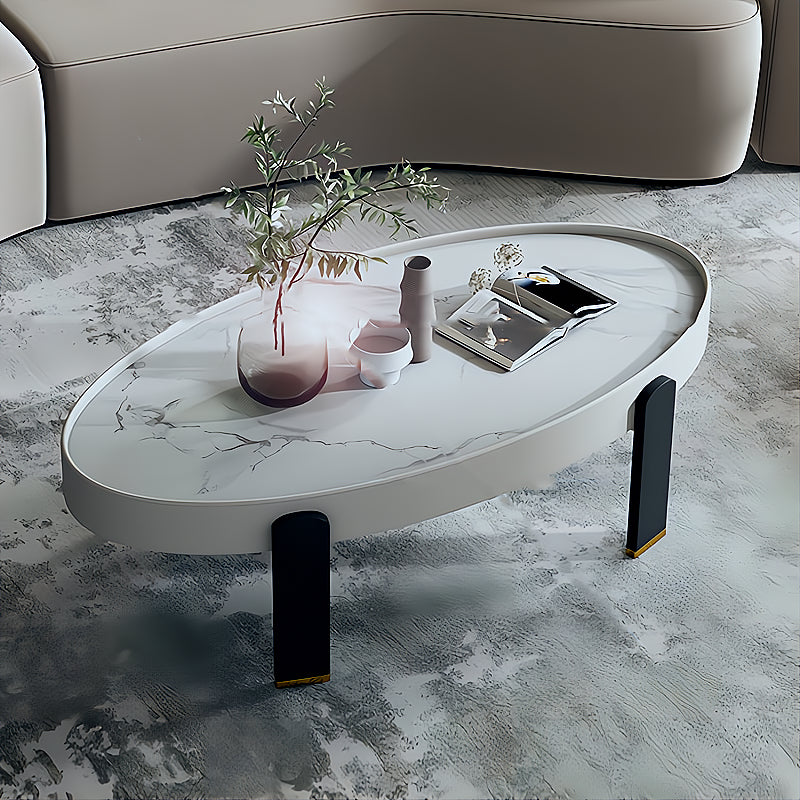 Slate Modern Coffee Table 1 Single Cocktail Table for Living Room