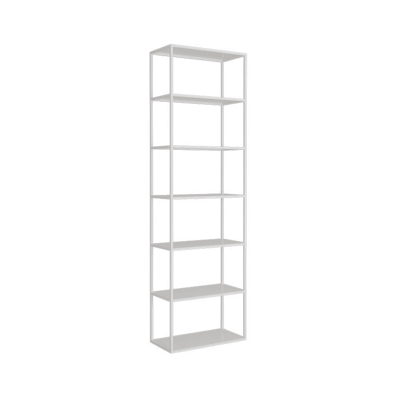 Open Back Modern Style Bookcase Metal Bookshelf for Home Office
