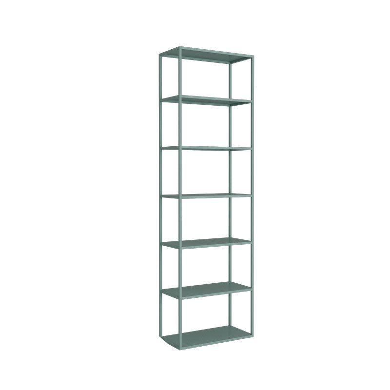 Open Back Modern Style Bookcase Metal Bookshelf for Home Office