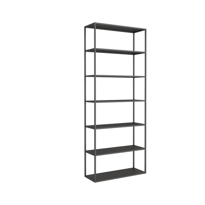 Open Back Modern Style Bookcase Metal Bookshelf for Home Office