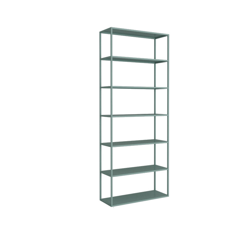Open Back Modern Style Bookcase Metal Bookshelf for Home Office