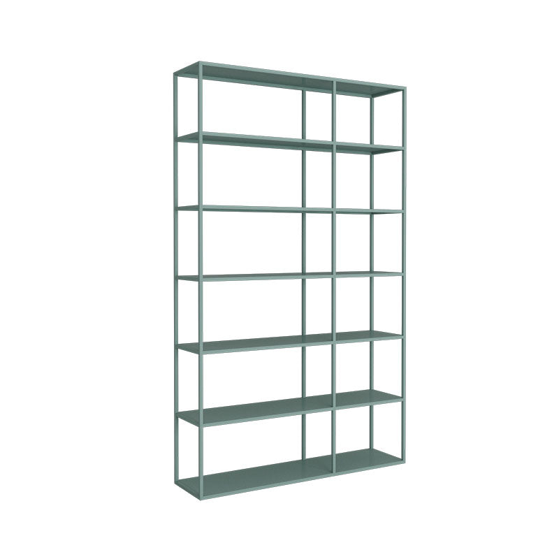Open Back Modern Style Bookcase Metal Bookshelf for Home Office