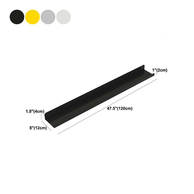 Industrial Shelf Bookcase Closed Back Bookcase for Home Office