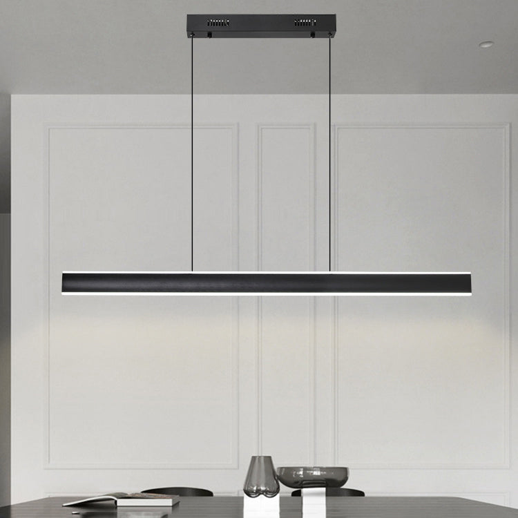 Rectangular Shape Island Pendant Modern Style Metal 2 Lights Island Lighting for Bedroom