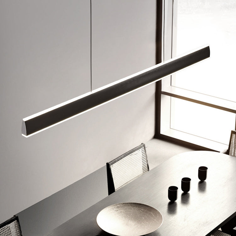 Rectangular Shape Island Pendant Modern Style Metal 2 Lights Island Lighting for Bedroom