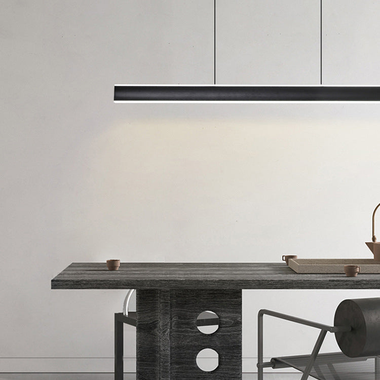 Rectangular Shape Island Pendant Modern Style Metal 2 Lights Island Lighting for Bedroom